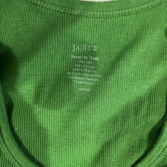 NEW Bundle Anthro J. Crew Multicolored Solid + Floral Basic Scoop Tank Tops XS/S - Picture 14 of 16